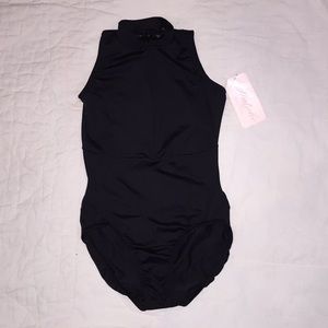 Natalie Adult Small Black Leotard